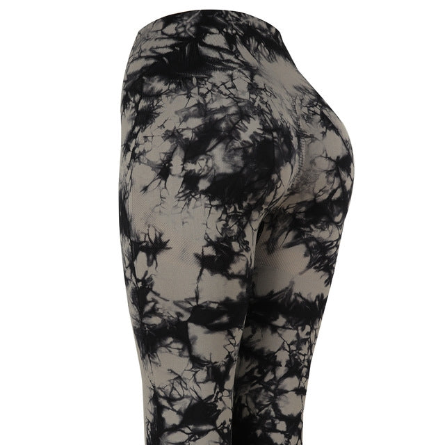 Premier Active Scrunch Seamless Leggings — Tie-Dye