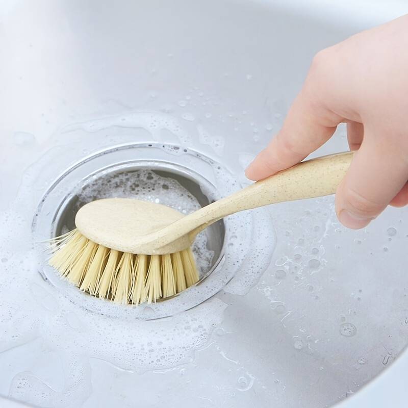 The Deep Clean — Long Handle Kitchen Brush Set