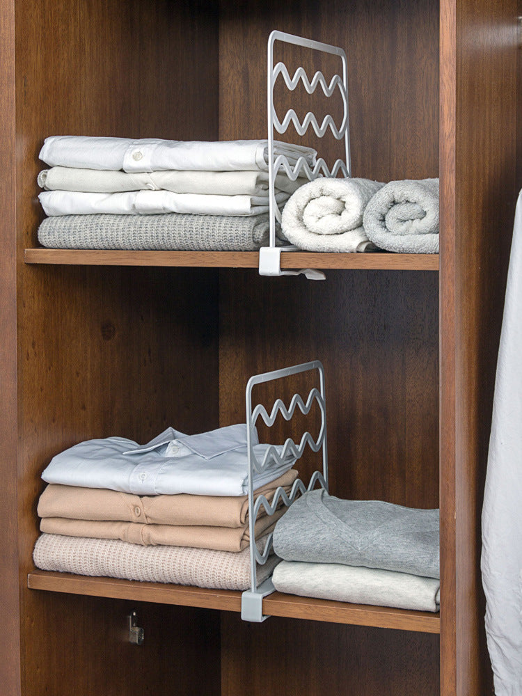 The Closet Divider — Expandable Shelf Organizer