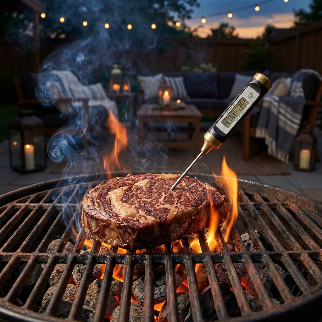 The Doneness Dial — grilling a steak